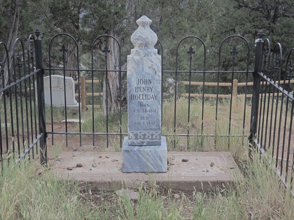 Doc Holliday's Grave in Linwood Cemetery