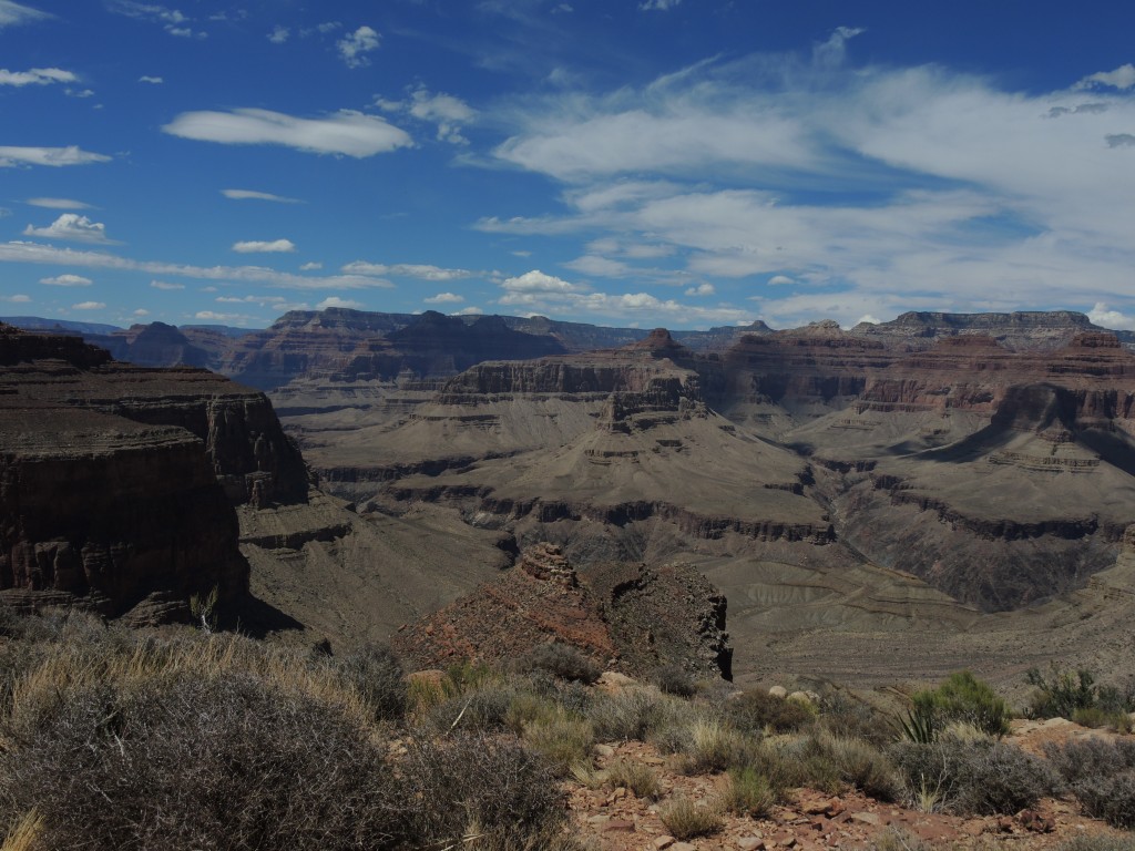 View of the Canyon from far along the Hermit Trail