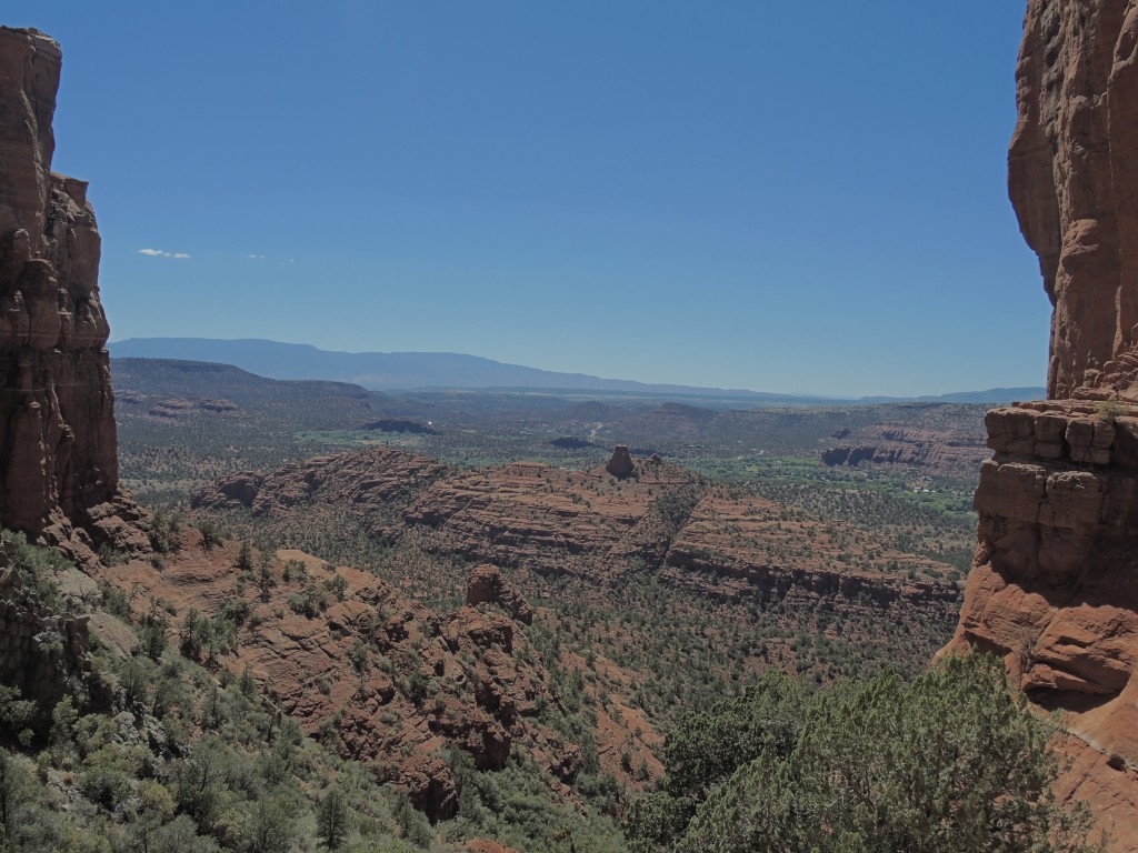 View from the top of Cathedral Rock