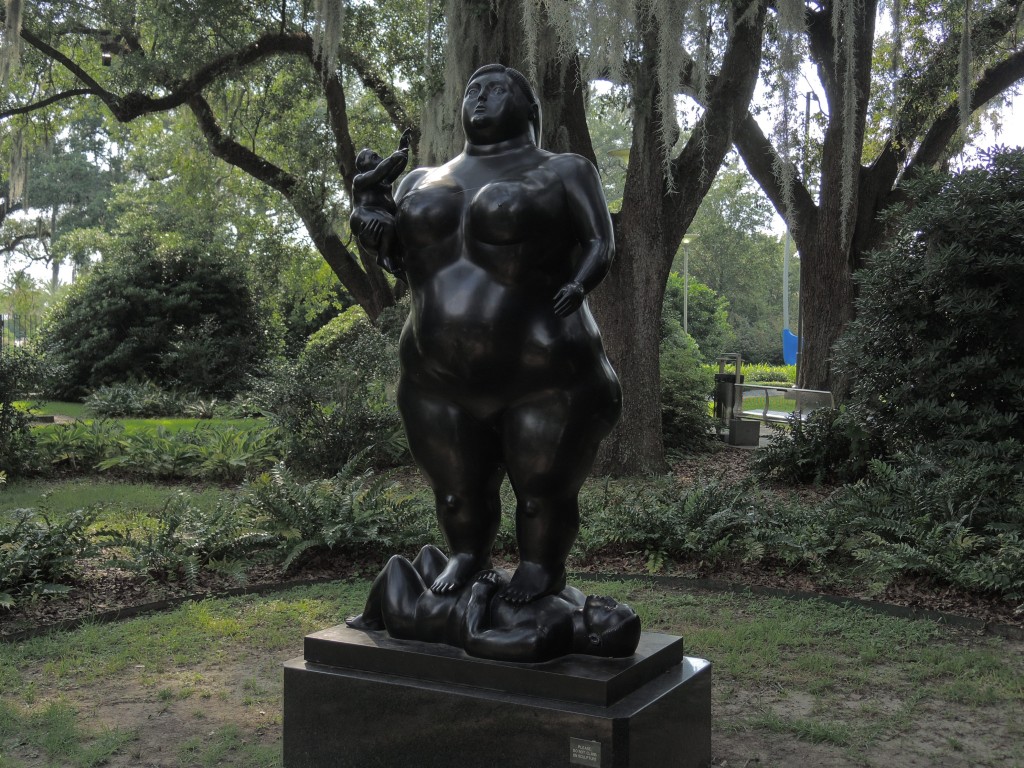 Sculpture in City Park