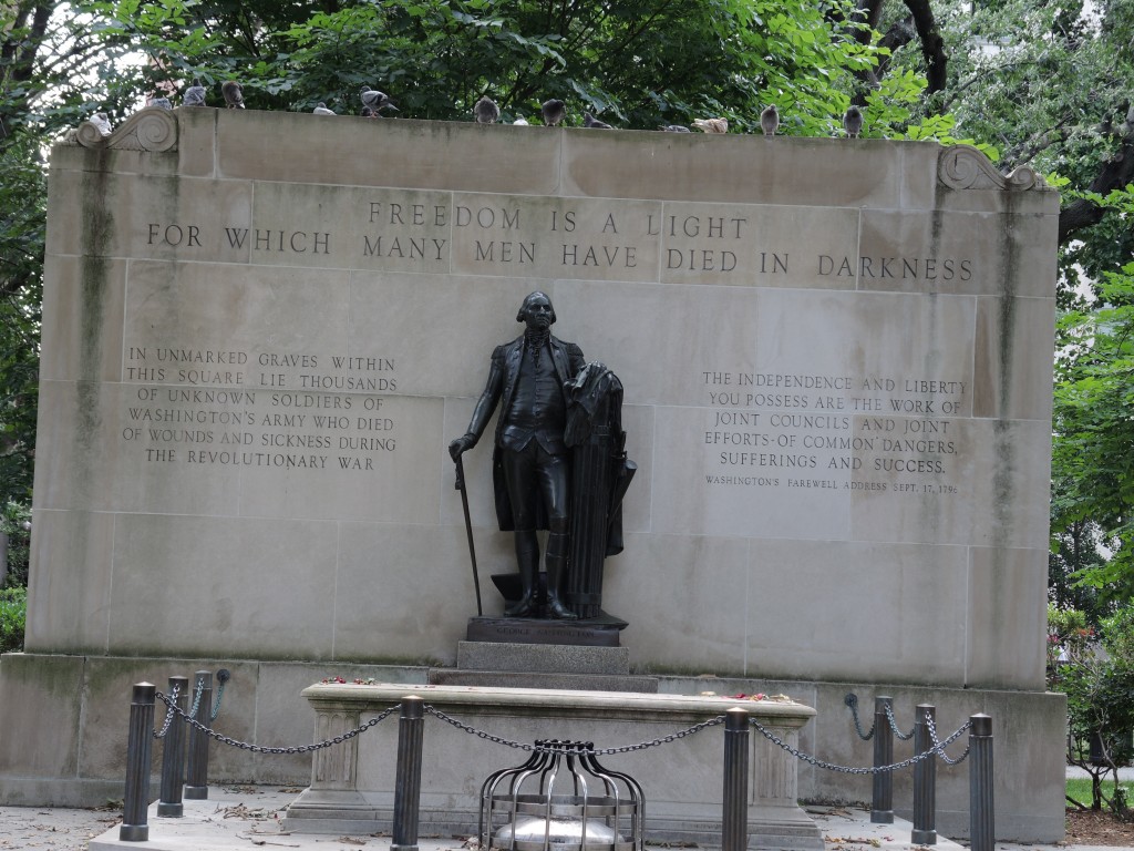 Tomb of the Unknown Soldier, Washington Square