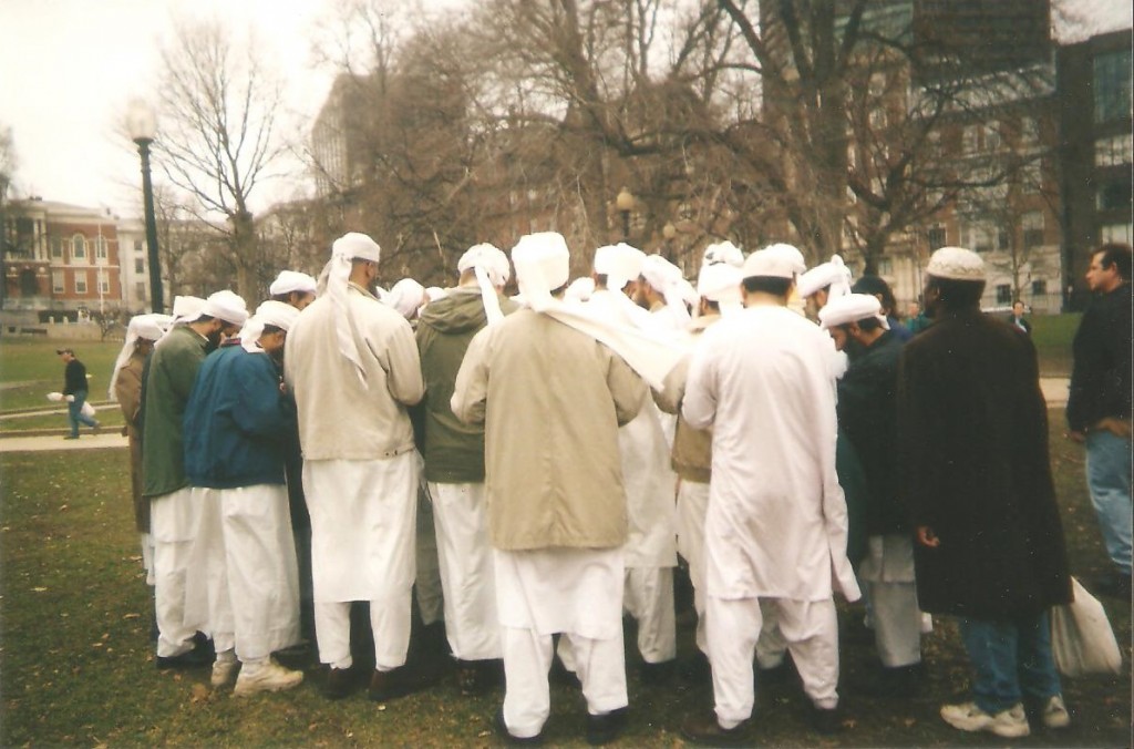 Prayers at the Peace Rally, 2002